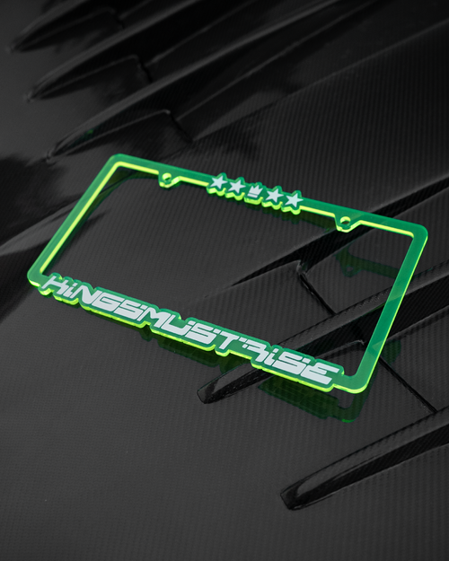 KING ME Acrylic Plate Frame