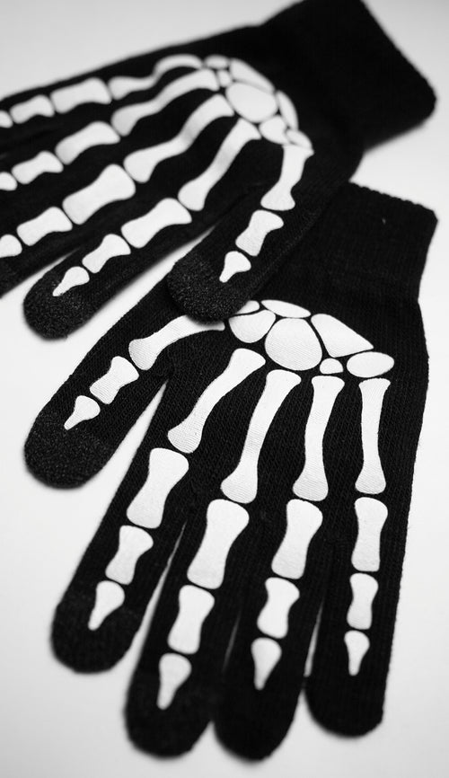 'Bones' Night Gloves