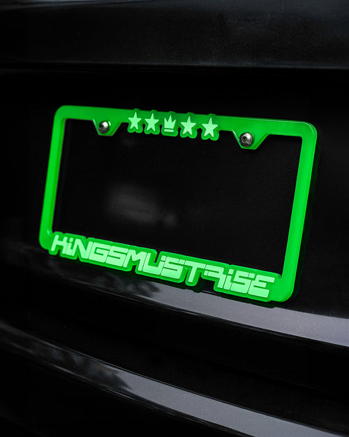 KING ME Acrylic Plate Frame