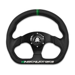 KMR D-Shape Leather Steering Wheel (Limited Edition)