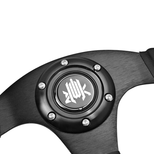 KMR D-Shape Leather Steering Wheel (Limited Edition)