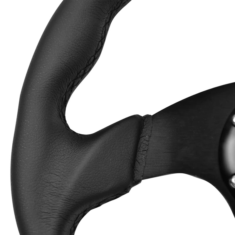 KMR D-Shape Leather Steering Wheel (Limited Edition)