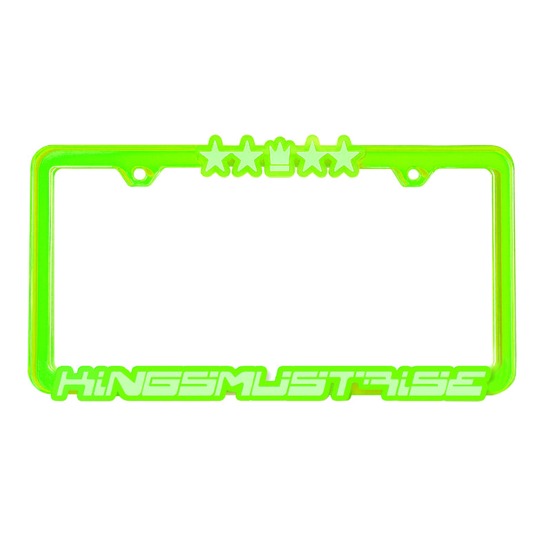 KING ME Acrylic Plate Frame