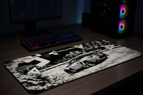 Initial K Extended Desk Mat