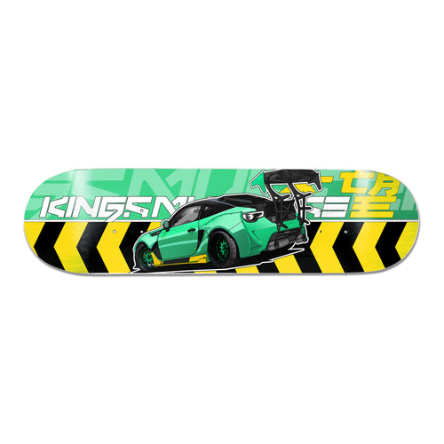 KMR. Caution 8.25" Skate Deck