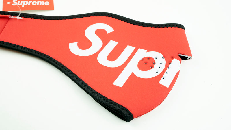 SUPREME Logo Facemask [RED // AUTHENTIC]