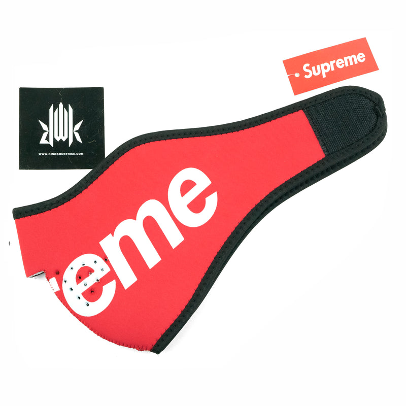 SUPREME Logo Facemask [RED // AUTHENTIC]