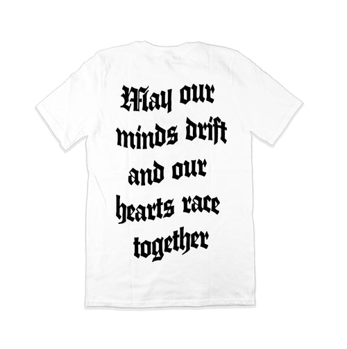 'Night Drifters' Statement Tee (White)