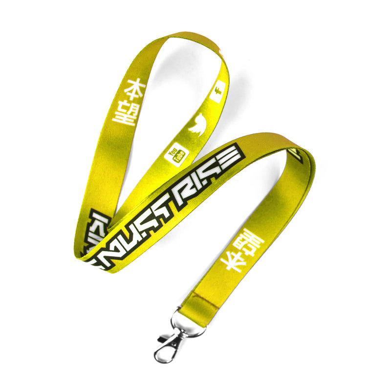 Yellow KMR Lanyard